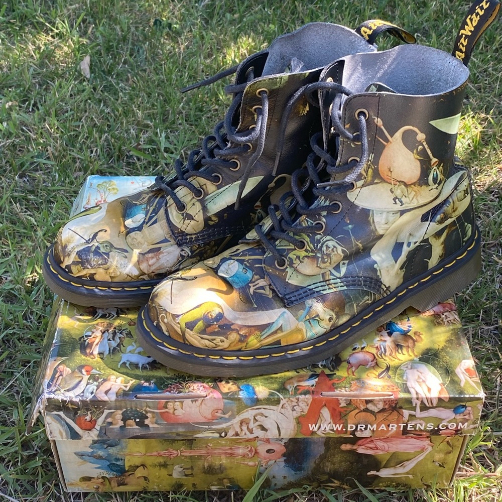 Dr. Martens 1460 Pascal “Hell”Boot🥾The Museum Collection, Hieronymus Bosch